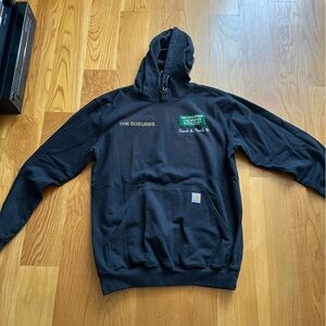 1340 Collective “THE SUBURBS” Carhartt hoodie size large